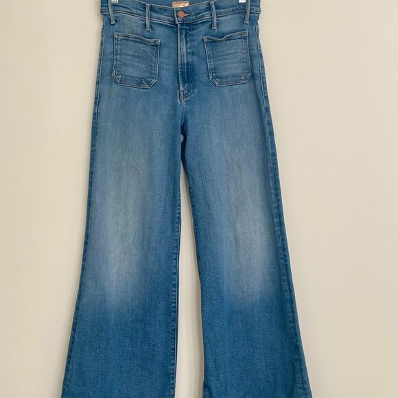 MOTHER The Hustler Roller Patch Pocket Sneak – High-Rise – Size 29 - Picture 2 of 8